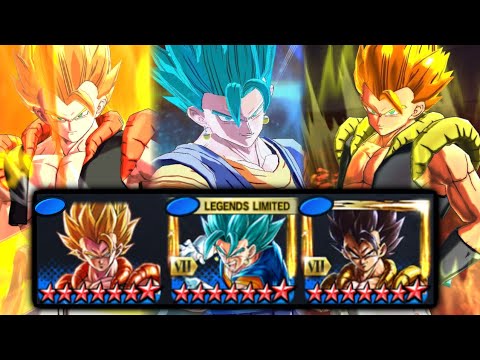 合体の青3枚編成がカッコよすぎた【ドラゴンボールレジェンズ】【DRAGONBALL LEGENDS】【4周年】