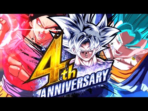 遂に4周年【ドラゴンボールレジェンズ】【DRAGONBALL LEGENDS】【4周年】