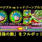 【ドッカンバトル】極限ベジットブルー vs レッドゾーンブロリー！最強の敵を超連撃でフルボッコ！！