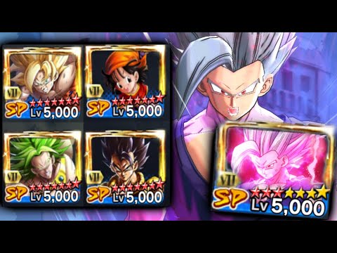 ゼンカイ4枚乗せ‼︎史上最強の悟飯ビースト使ってみた【ドラゴンボールレジェンズ】【DRAGONBALL LEGENDS】【ゲーム実況】