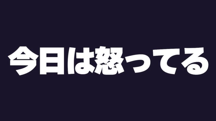 見ない方がいいただの愚痴動画。今日起きたムカついた出来事