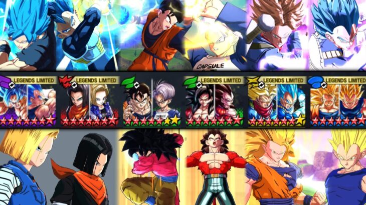 全員タッグキャラで編成したパーティがヤバすぎた【ドラゴンボールレジェンズ】【DRAGONBALL LEGENDS】【ゲーム実況】