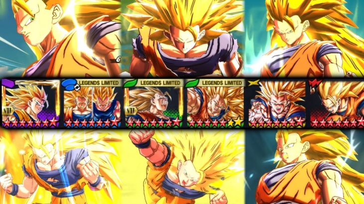 悟空3だけで戦える編成がカッコよすぎる【ドラゴンボールレジェンズ】【DRAGONBALL LEGENDS】【ゲーム実況】