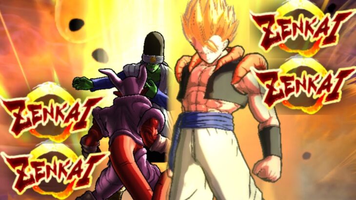 ゼンカイ4枚乗せの最強完凸復活ゴジータを使ってみた【ドラゴンボールレジェンズ】【DRAGONBALL LEGENDS】【ゲーム実況】