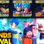 フェスの目玉LL3体編成がヤバすぎた【ドラゴンボールレジェンズ】【DRAGONBALL LEGENDS】【ゲーム実況】【レジェンズフェスティバル】