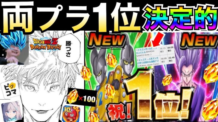 ドカバトセルラン現在独走1位『両プラ1位』後半ガチャで決定的！！ビースト＆ガンマ1号2号/ドカバト9周年【ドッカンバトル】【地球育ちのげるし】