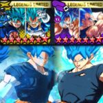 強化されたゴクベジと6周年ブルーコンビ編成がかっこいい【ドラゴンボールレジェンズ】【DRAGONBALL LEGENDS】【ゲーム実況】