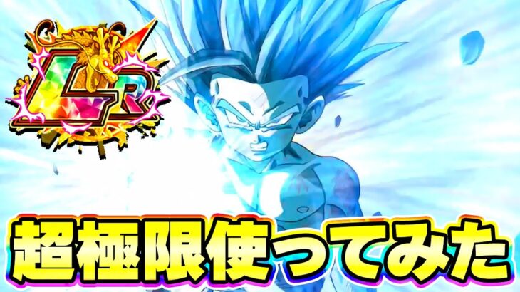 元祖ガチャ産LR 超極限したLRズンズン悟飯ちゃんを使ってみた【ドッカンバトル】