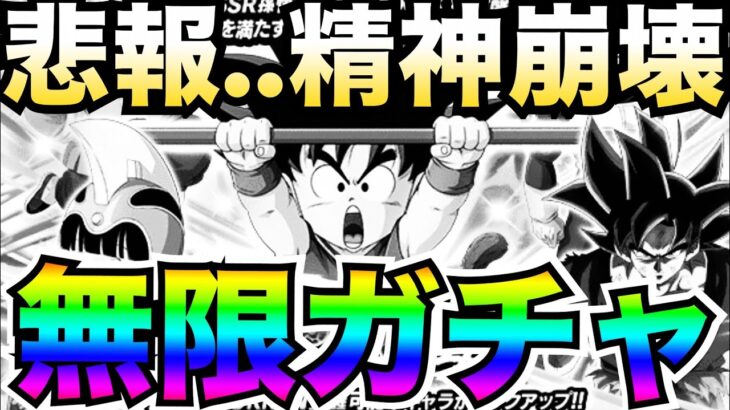 悲報..これどうなってるんだい？『無限ガチャ』少年期悟空＆チチ！！サイヤの日/318の日【ドッカンバトル】【地球育ちのげるし】