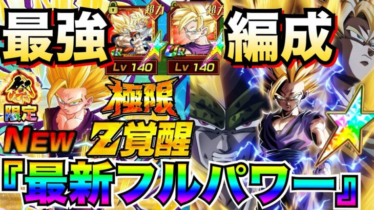 『最新版』極限参戦で強くなった『超フルパワー』最強編成！！【ドッカンバトル】【地球育ちのげるし】