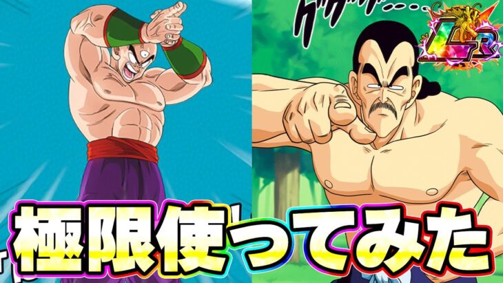極限した天下一産の天さんと桃白白を使ってみた【ドッカンバトル】