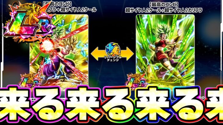 次のLRはカリフラ＋ケールでリバチェン来る来るー！！【ドッカンバトル】