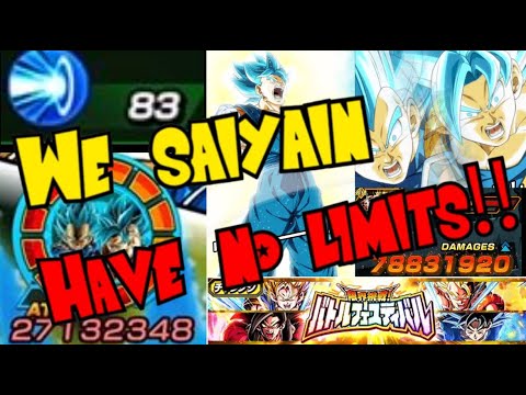 【ドッカンバトル】『We saiyan have no limits!!』 vs バトルフェスティバル！