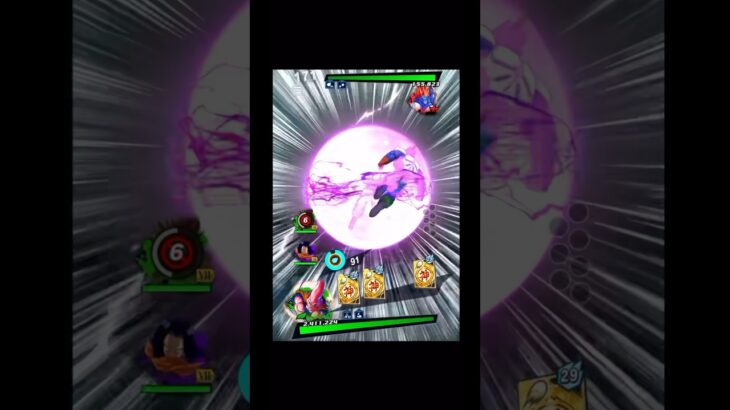 アル飯ブウのバリアにオーバードライブで突っ込むと…【ドラゴンボールレジェンズ】#shorts #レジェンズ  #ドラゴンボールレジェンズ