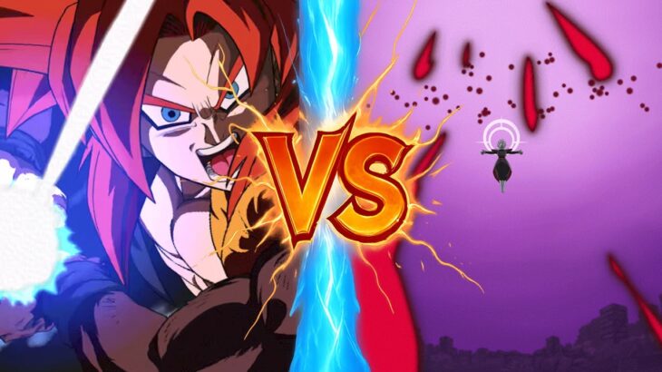新LRゴジータ4待ちフュージョンVS完全体ポタラ【ドッカンバトル】